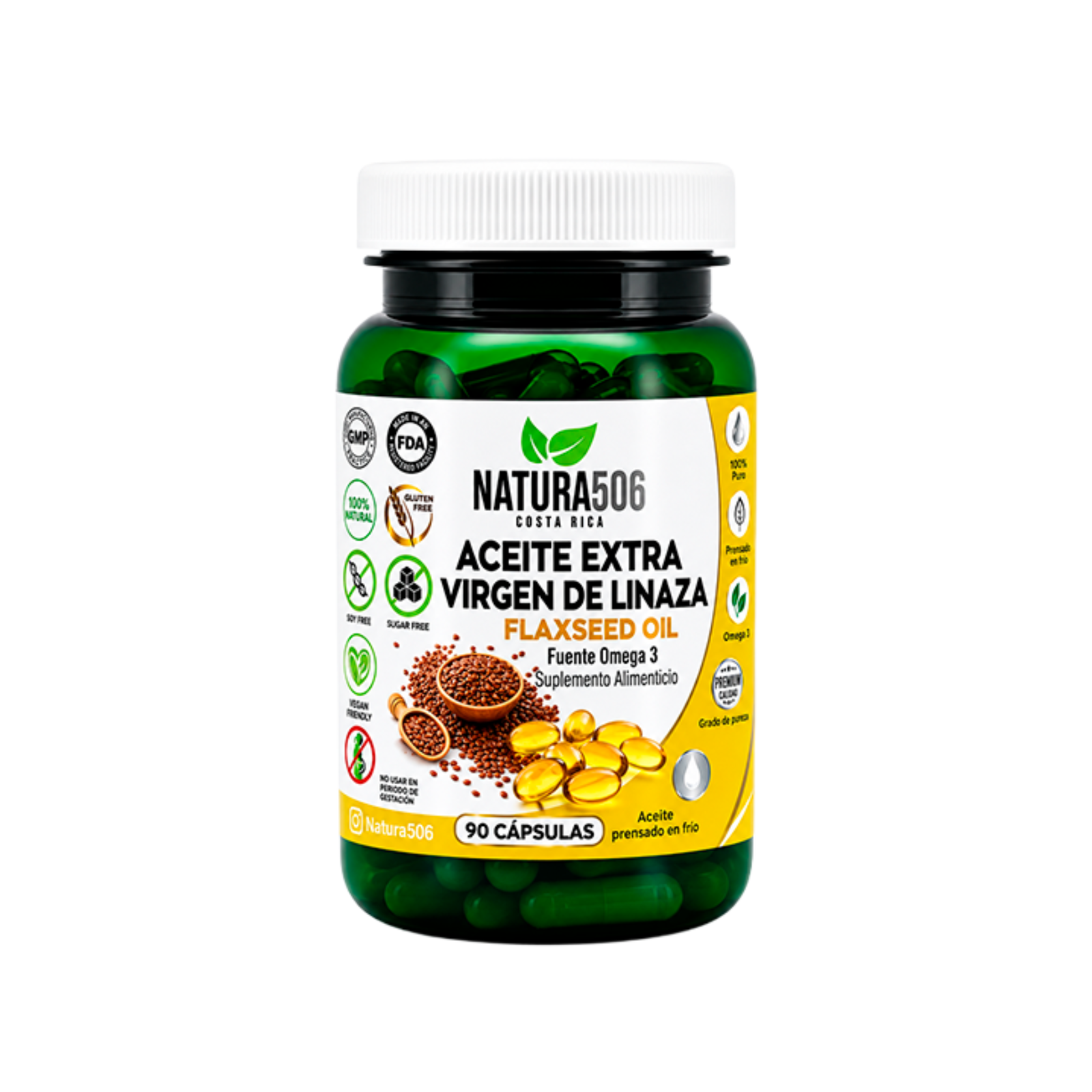 Aceite Extra Virgen de Linaza Natura 506