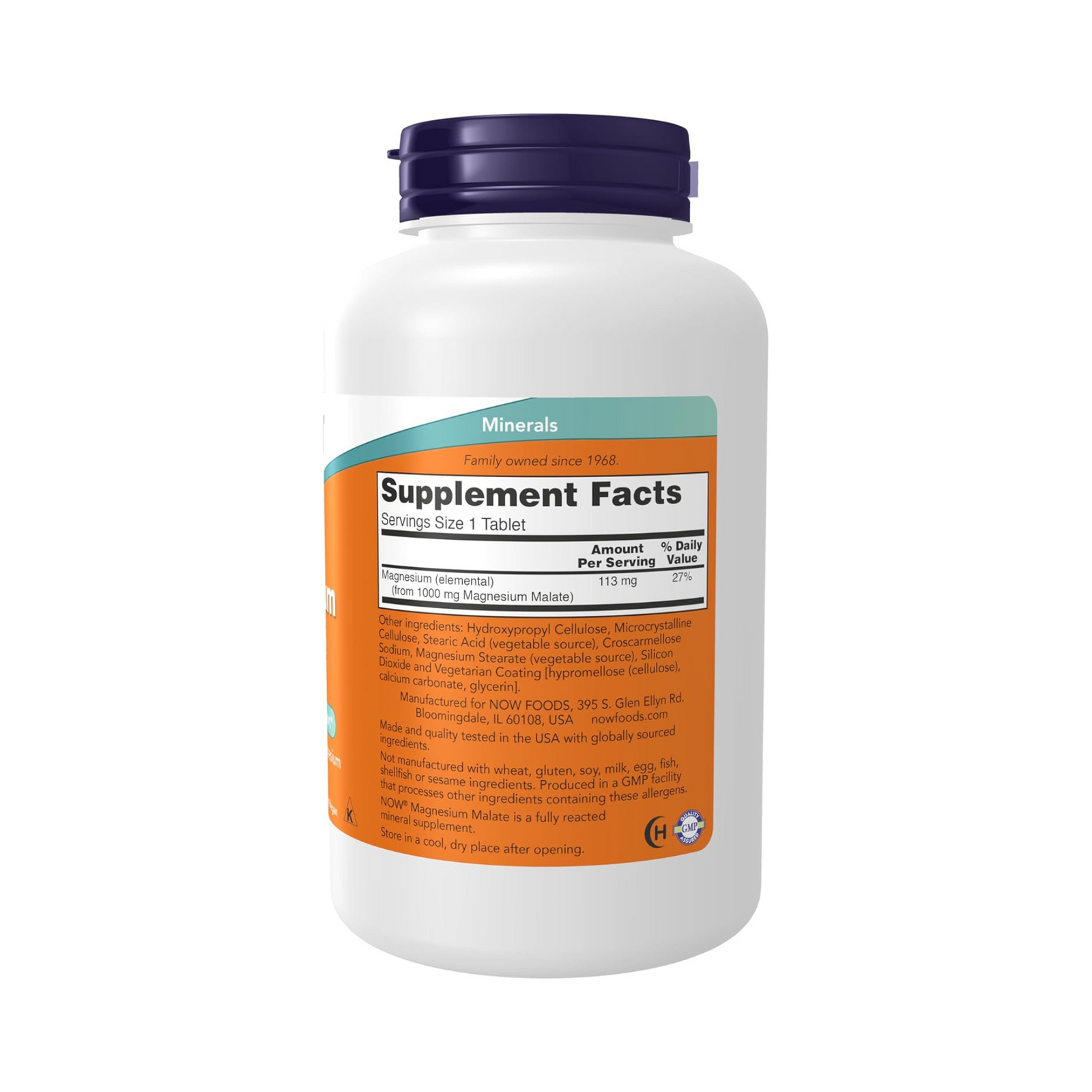 MALATO DE MAGNESIO Now Foods