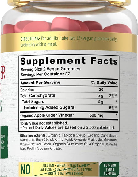 Gomitas de Vinagre de Manzana