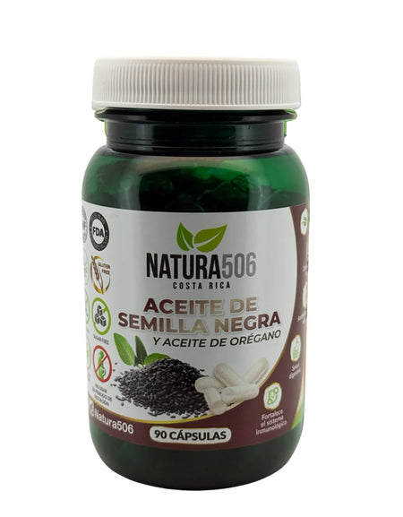 Aceite de Semilla Negra y Oregano Natura 506