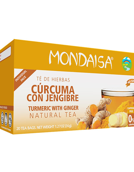 Té de Cúrcuma con Jengibre
